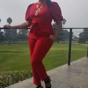 Red Jumpsuit